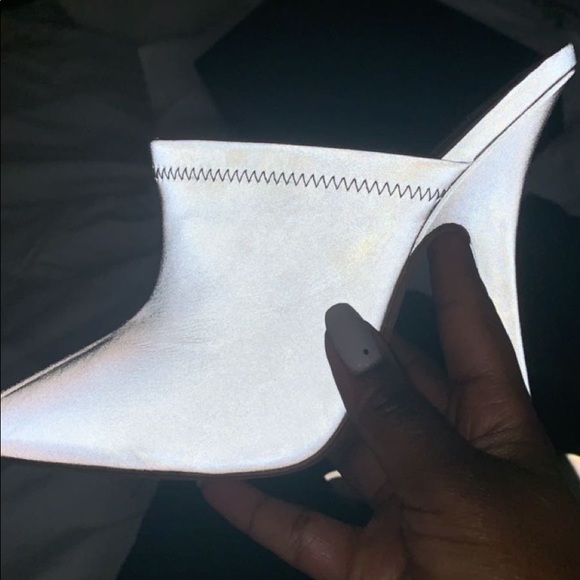 Yeezy Season6 Chrome reflective mule - Picture 5 of 7